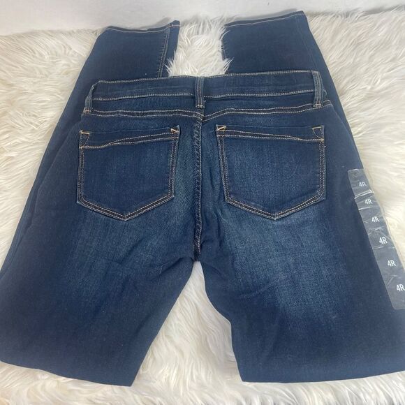 Express NWT Super Skinny Mid Rise Jeans Sz 4R - Picture 2 of 12